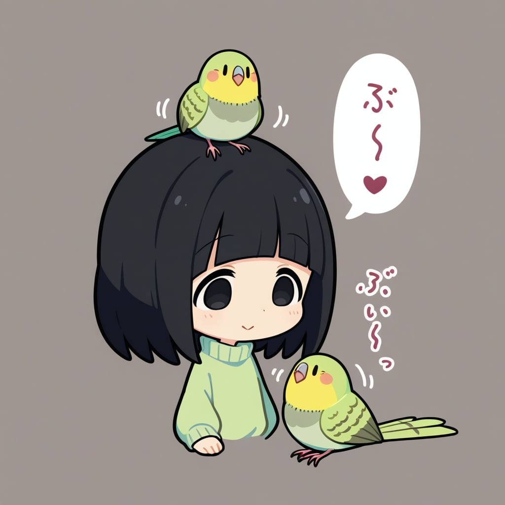 詩織ママンと喋るインコ