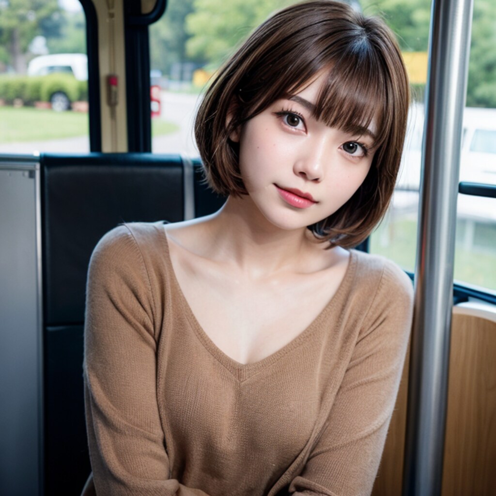 同じバスの娘