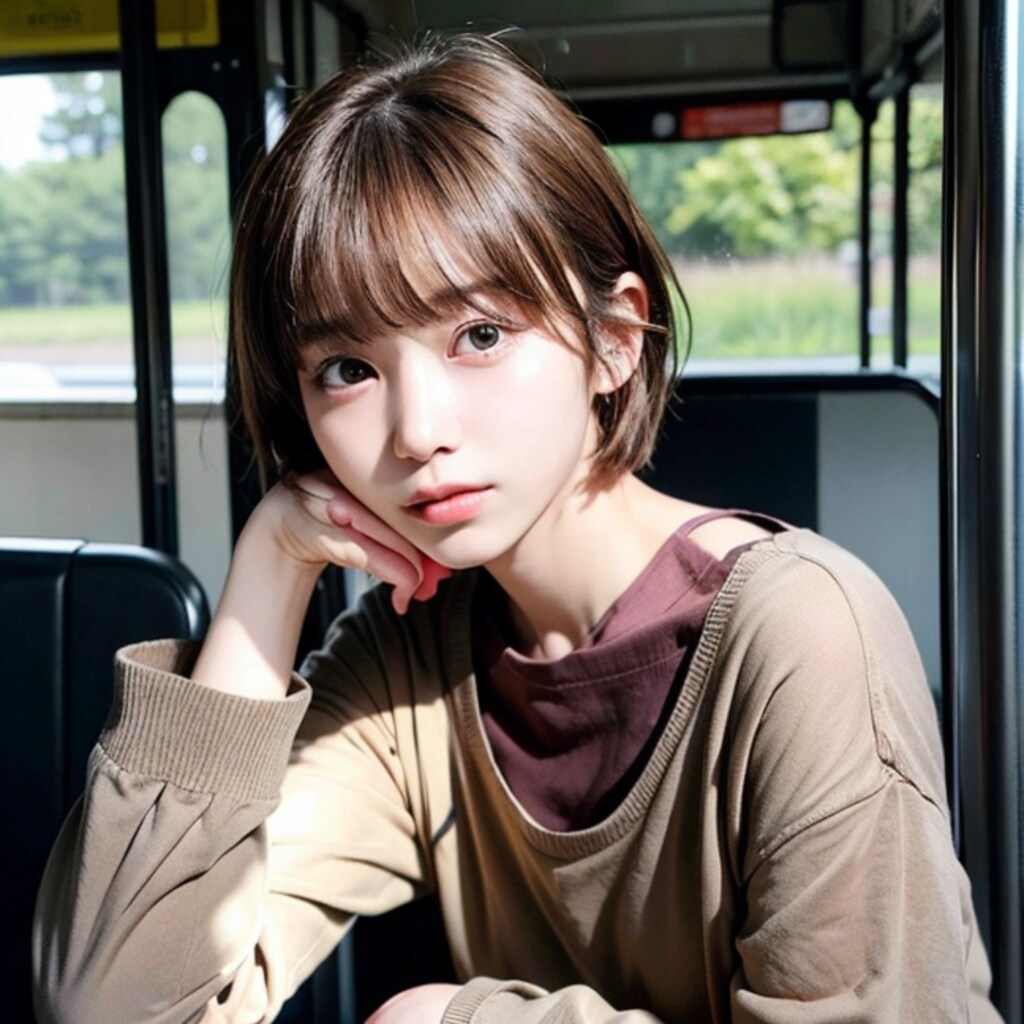 同じバスの娘