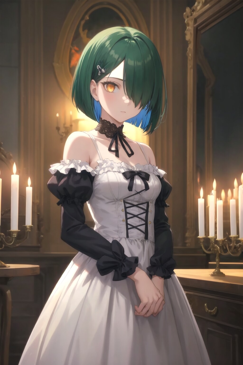 久しぶりにV4Bで目隠れボブ子