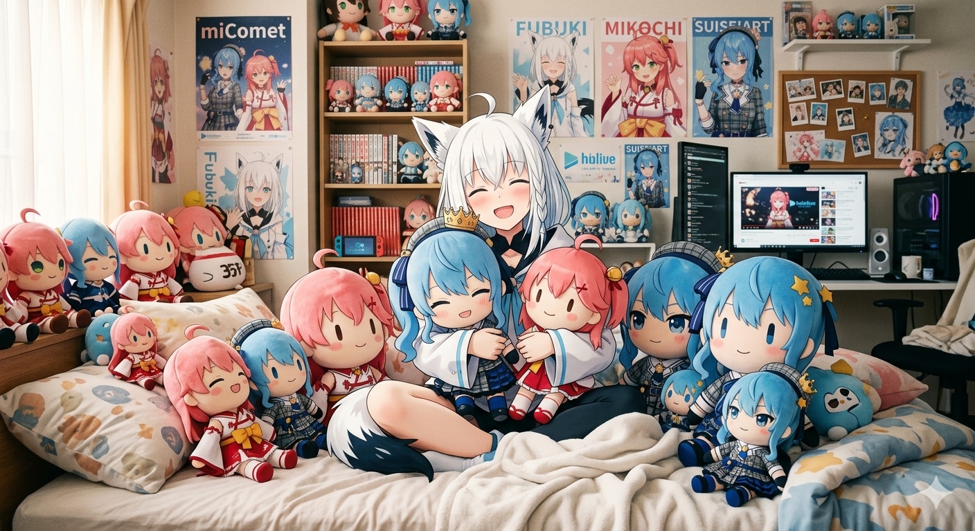 好きなものに囲まれて