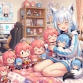 好きなものに囲まれて 2枚目