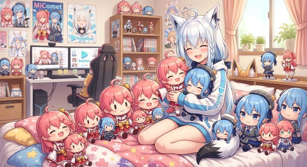 好きなものに囲まれて