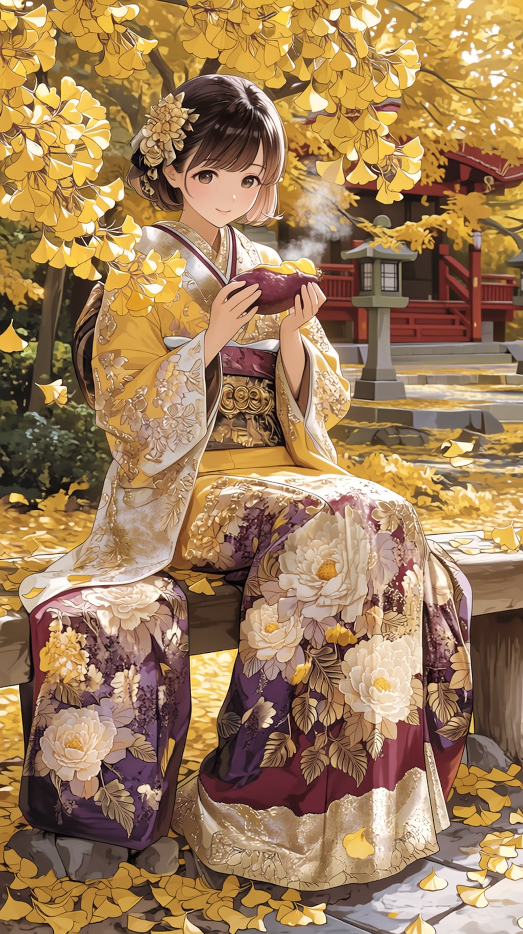 Golden Autumn Days — 黄金色の秋日和 🍁✨
