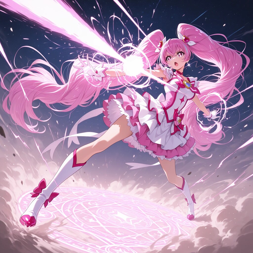魔法少女ピンク