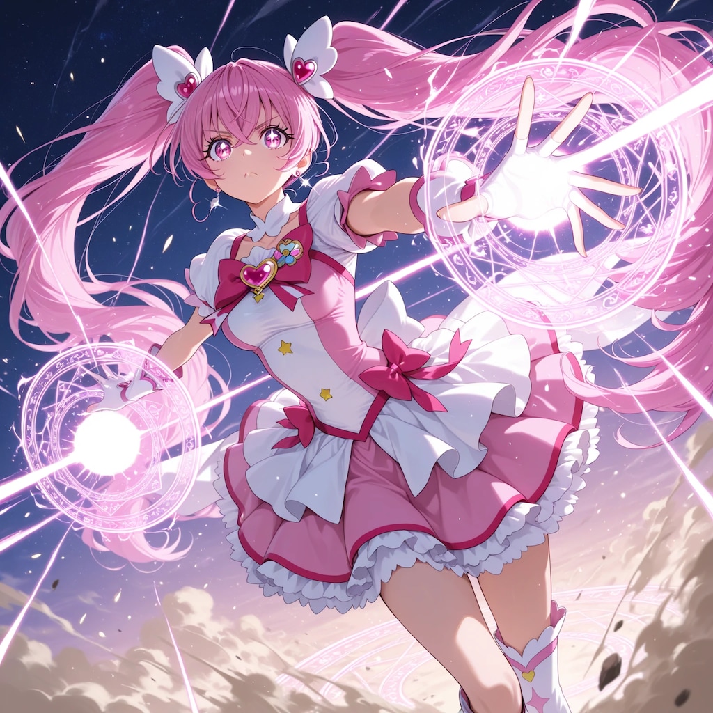 魔法少女ピンク