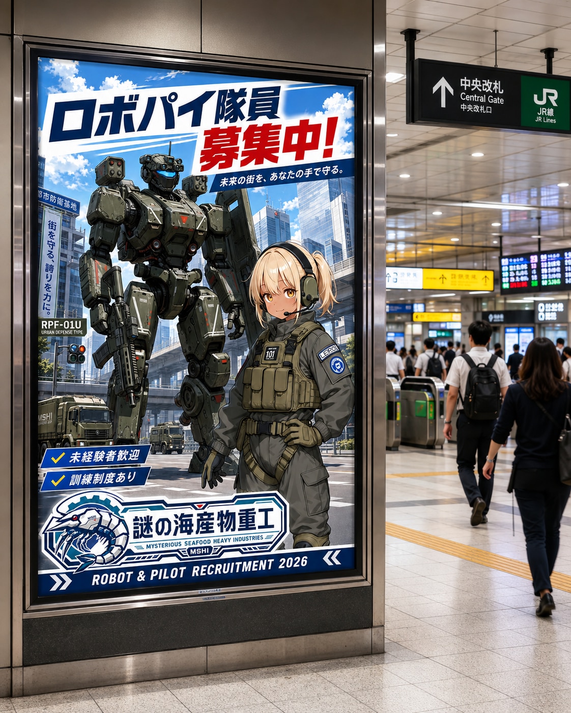 ロボパイ隊員募集中２！