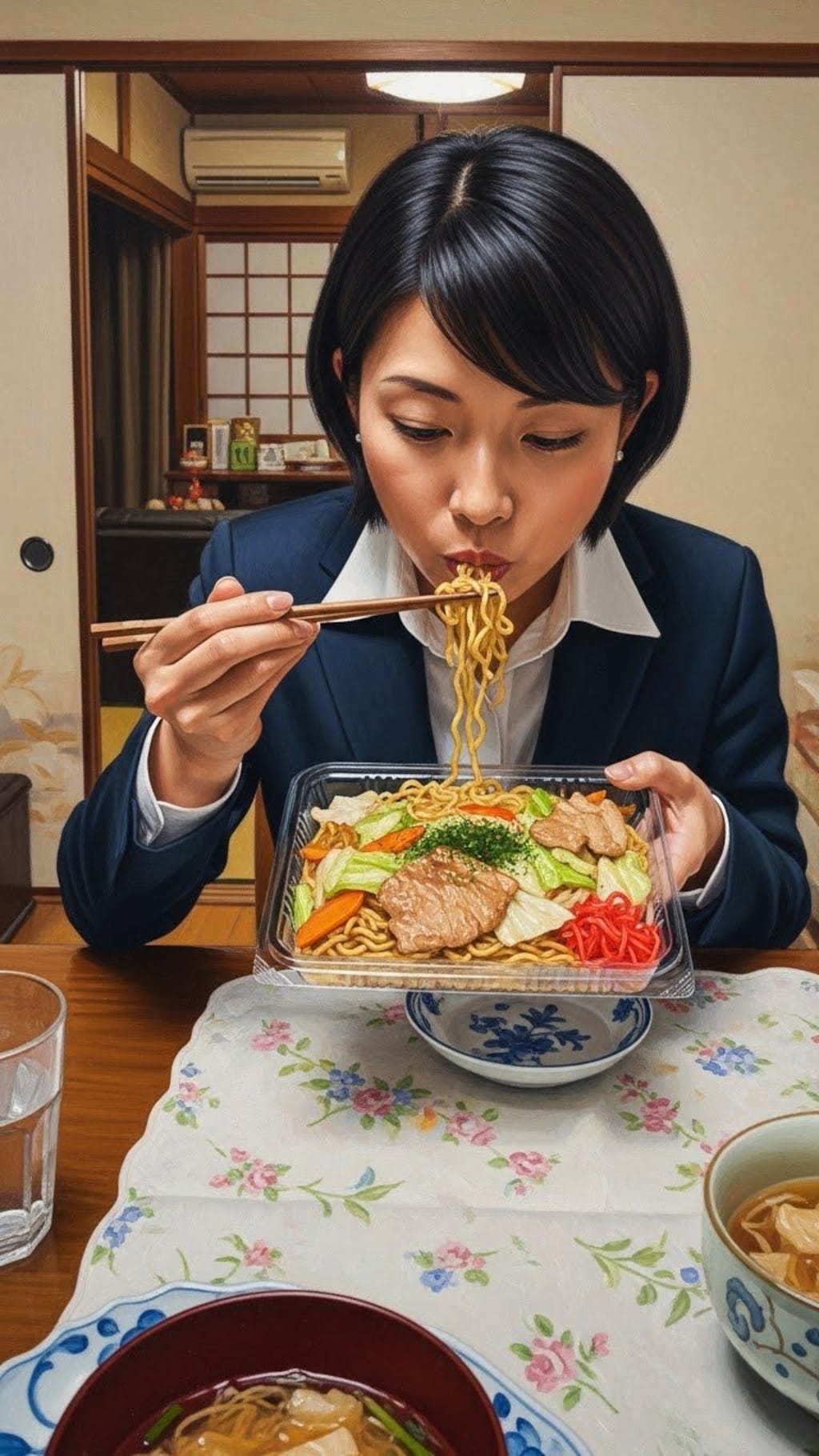 屋台の焼きそば