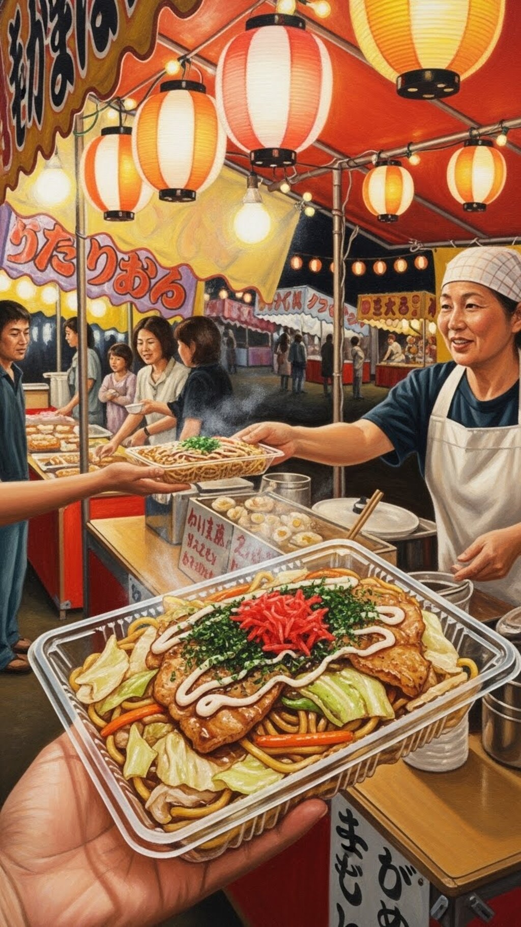 屋台の焼きそば