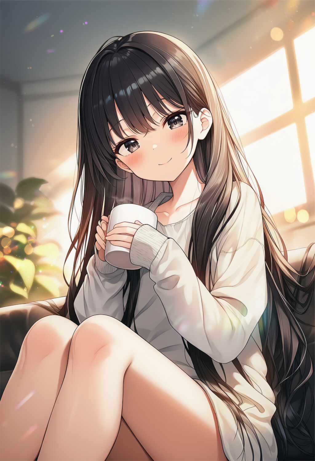 女子高生の朝