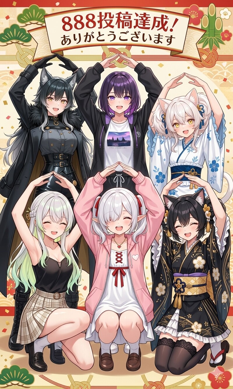 888投稿目ありがとうございます