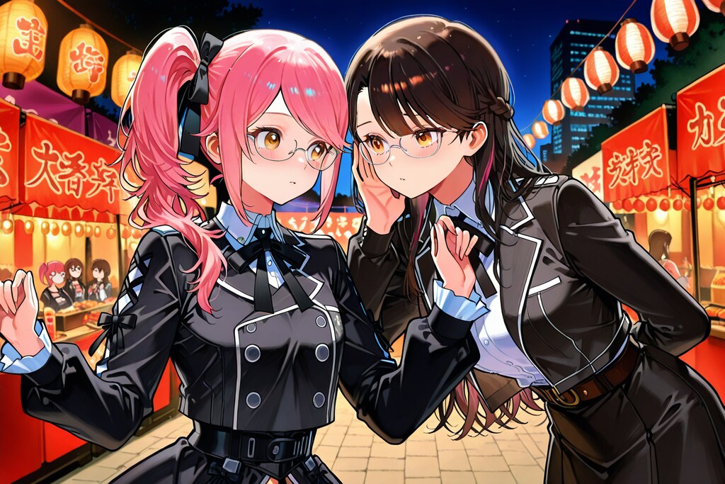 サイバー系ゴスロリ