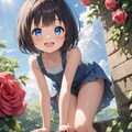 今日の誕生花はつるバラ 3枚目