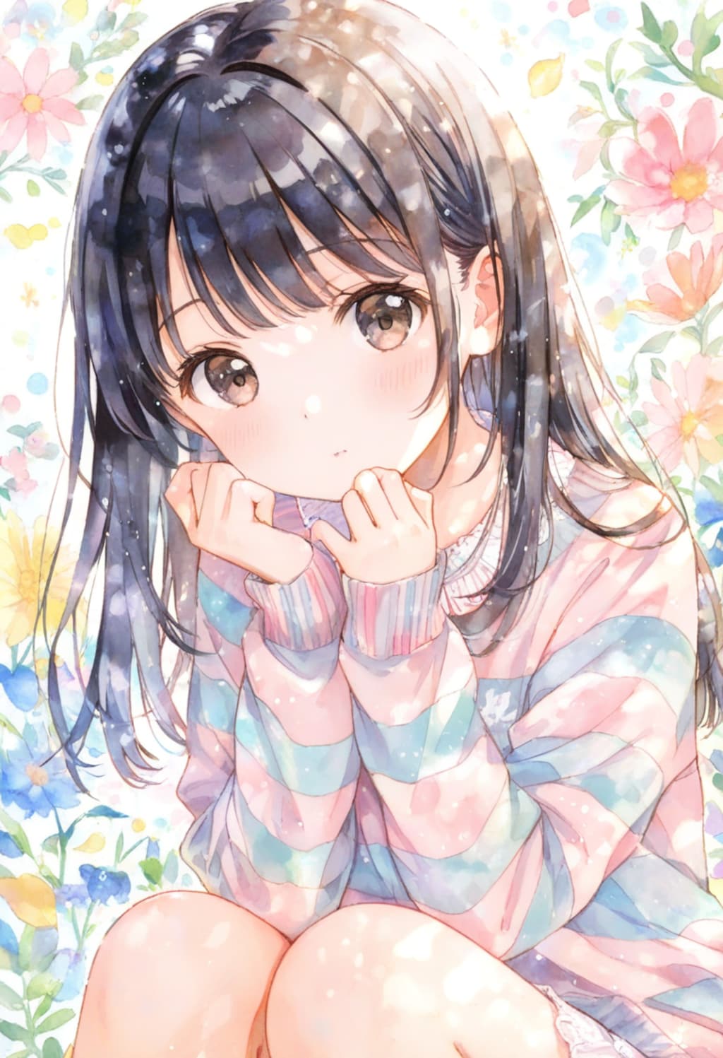 POP GIRL(水彩タッチ)(19)