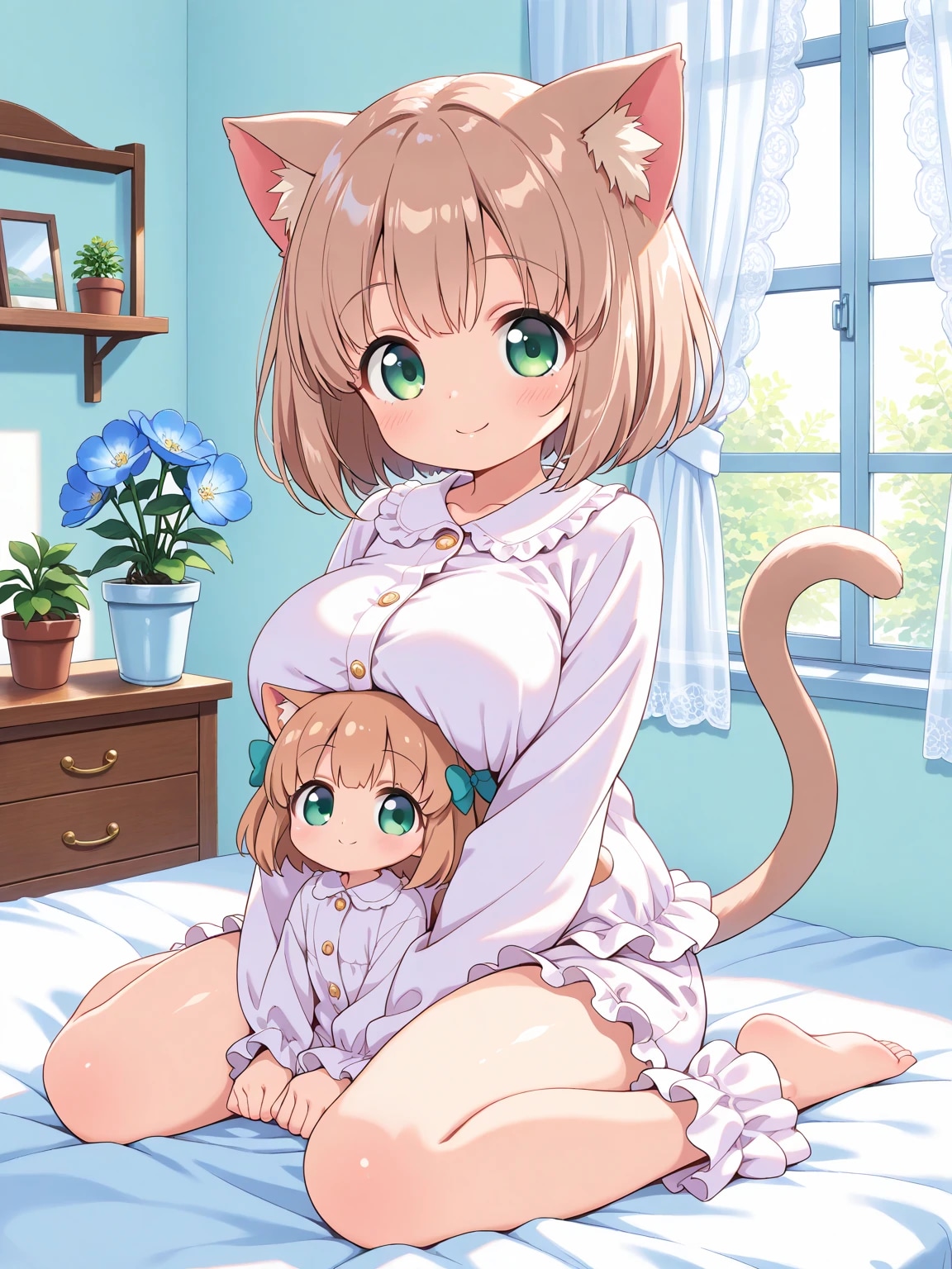 おはよー(NGVer.) | の人気AIイラスト・グラビア