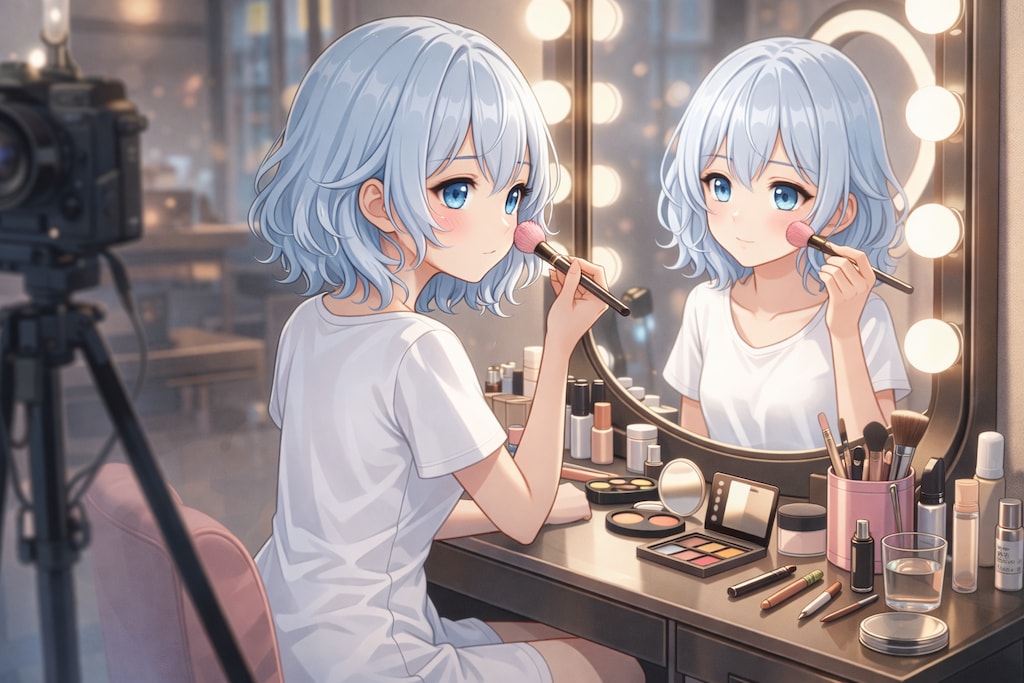 都市の灯りと、ひとりのささやき