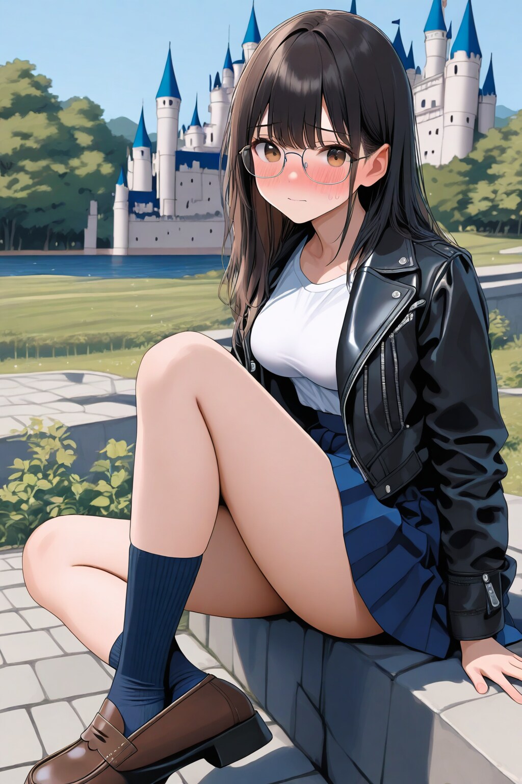 靴はみないで