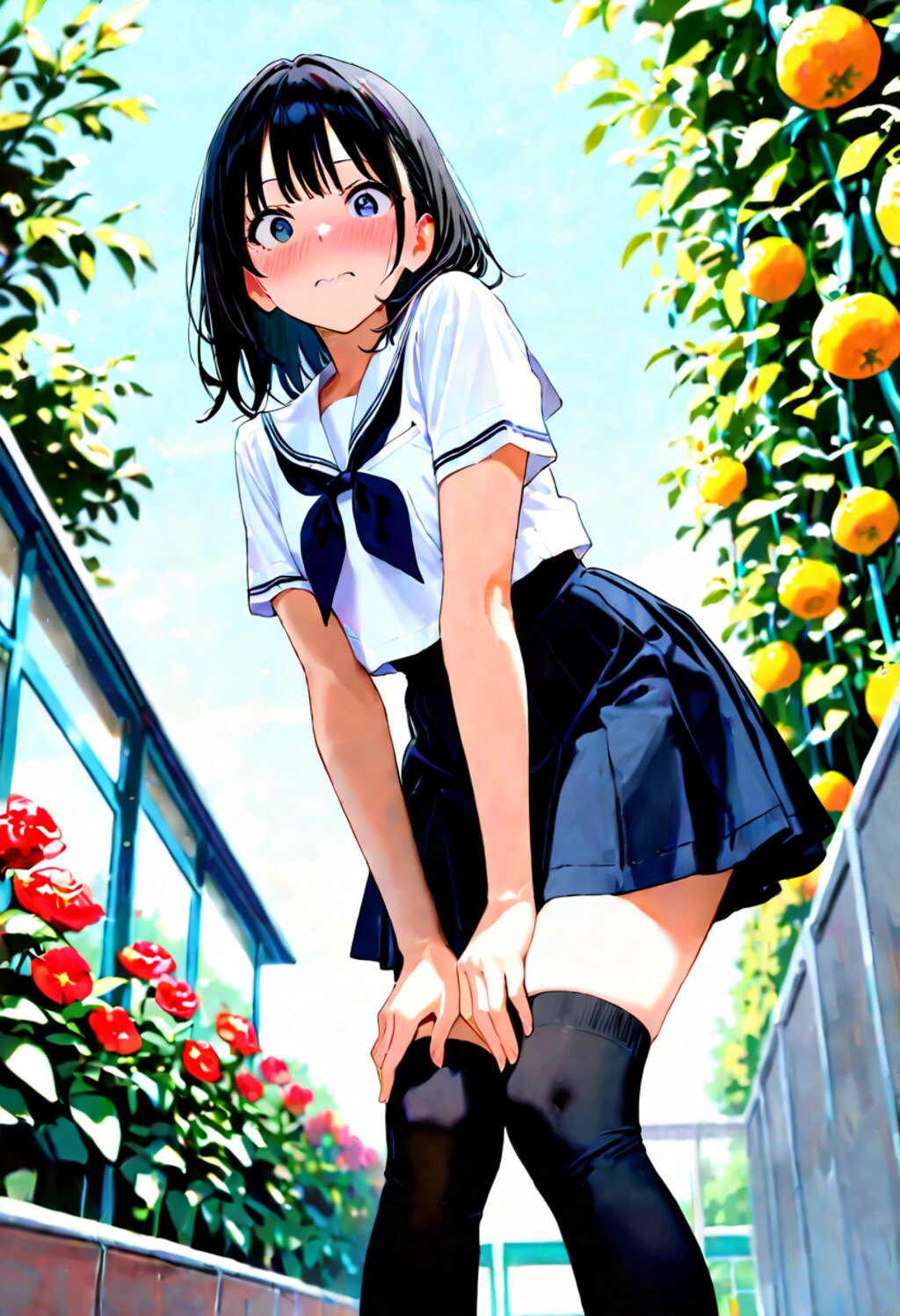 制服ＪＫ #167　絶対領域