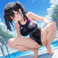 あかりちゃんとプールデート 4枚目