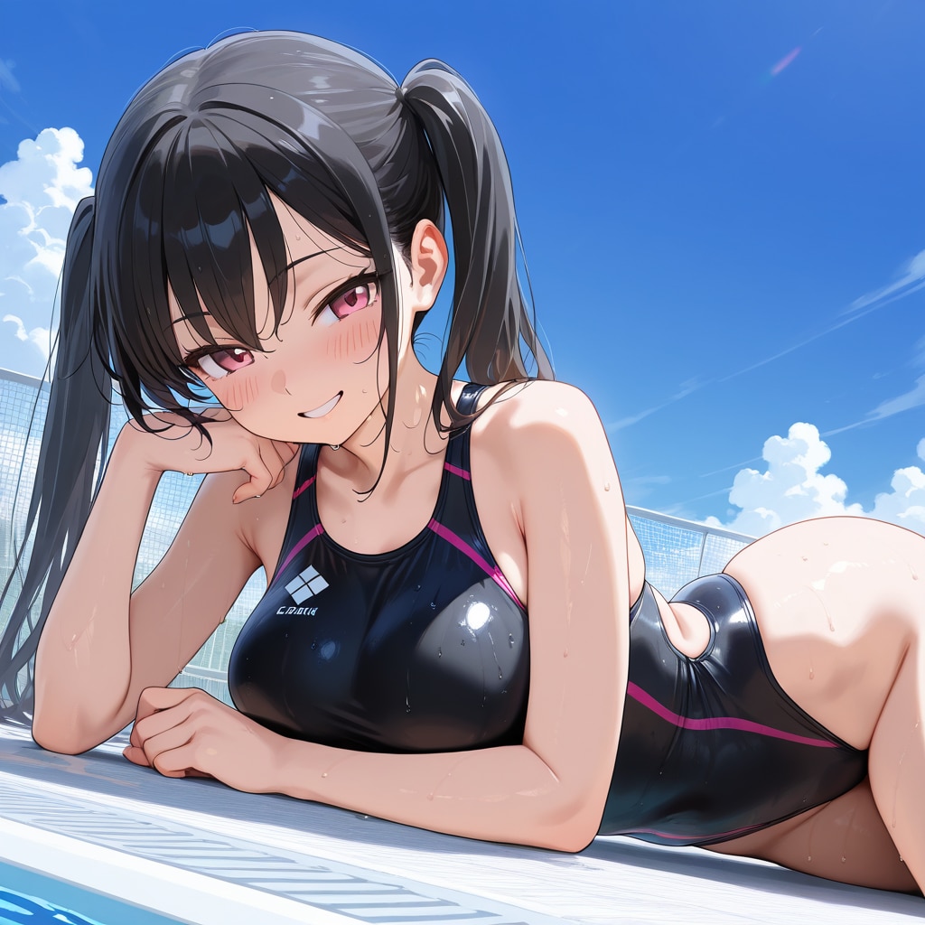 あかりちゃんとプールデート