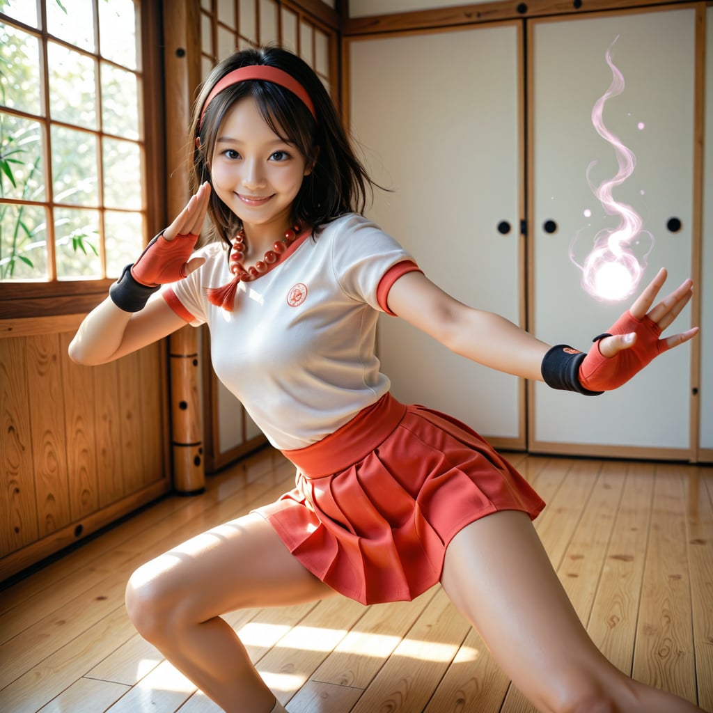 今日はサイキック格闘少女です