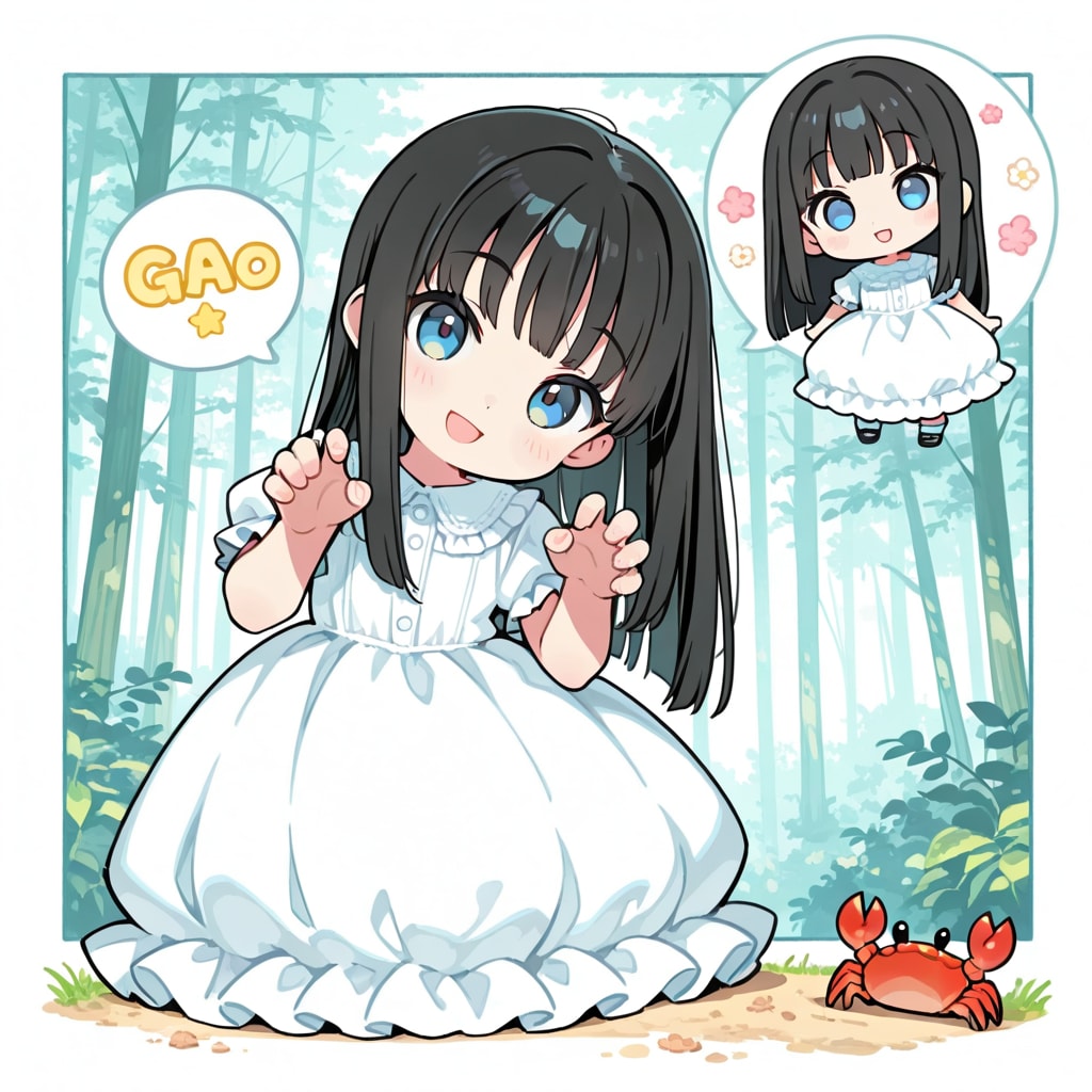 ちび姫もがおーしてみたい
