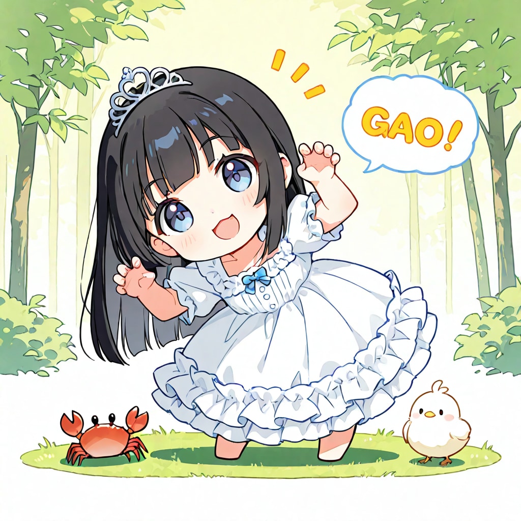 ちび姫もがおーしてみたい