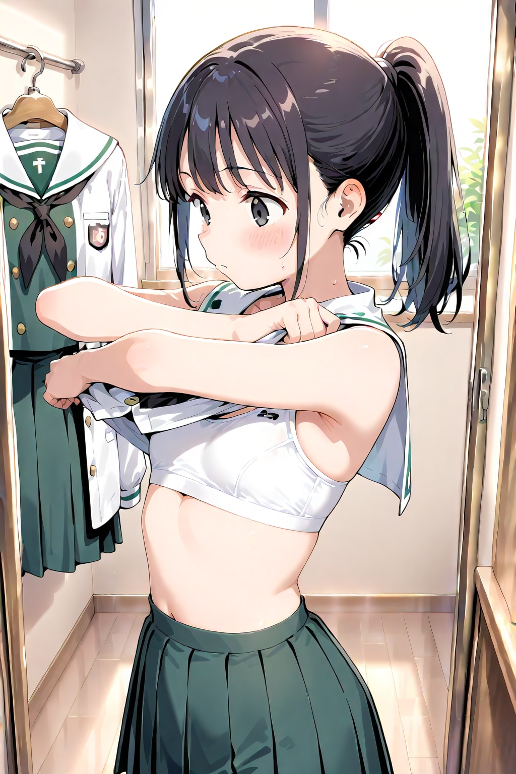 着替えを拝見