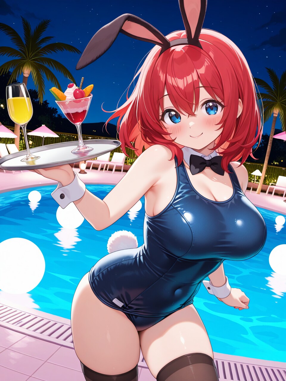 スク水バニーのおもてなし