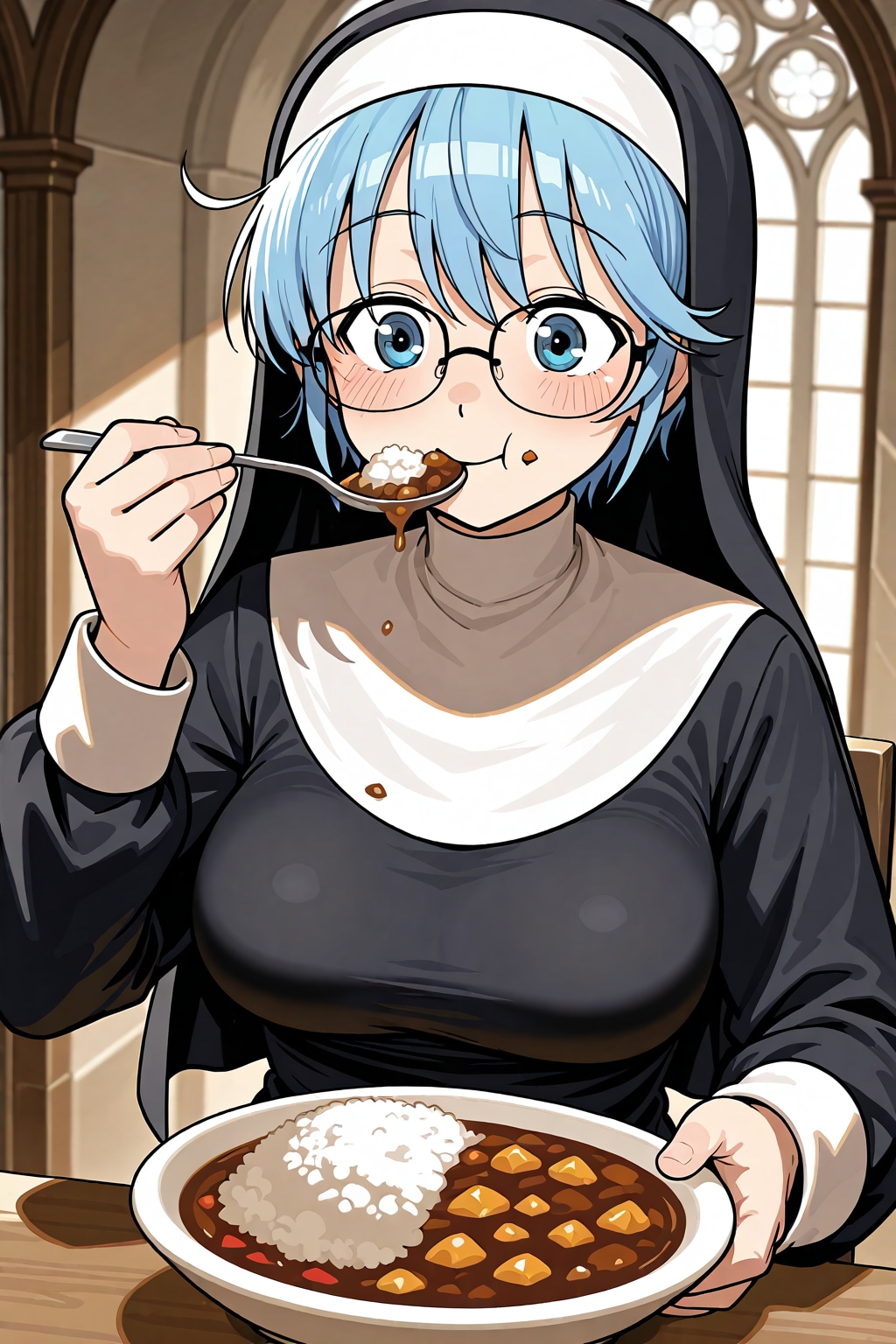 カレー眼鏡シスター