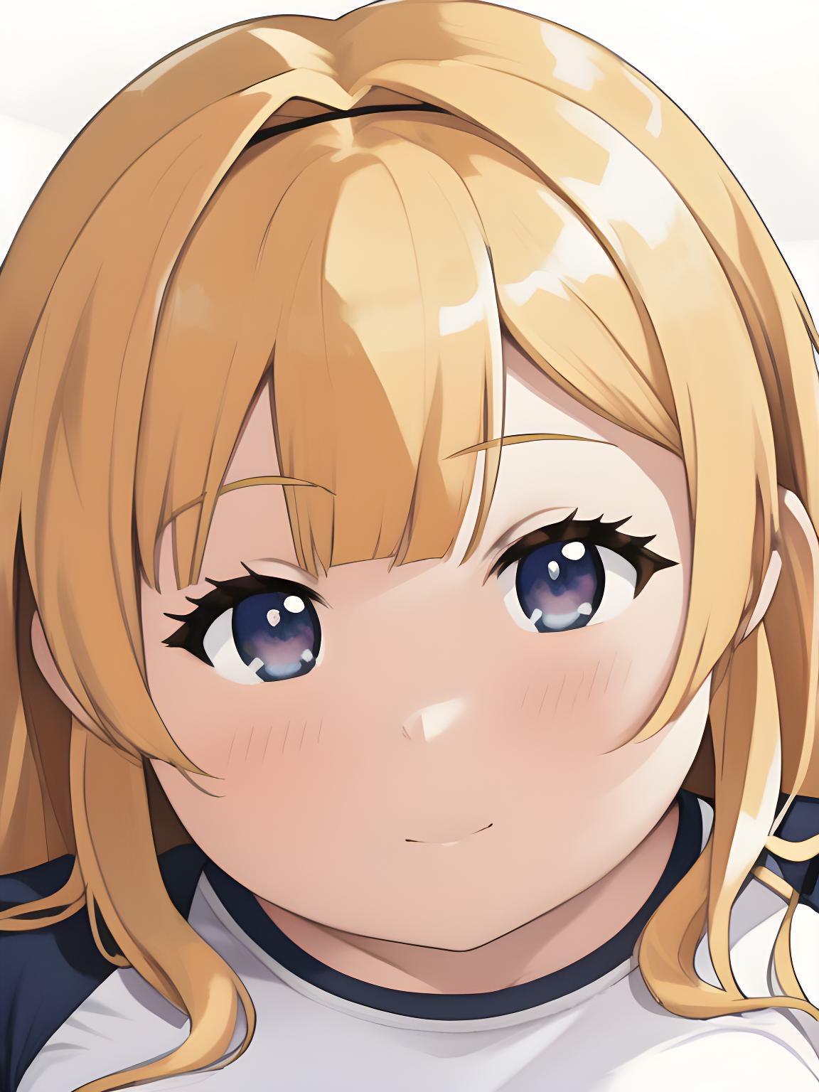 金髪女子