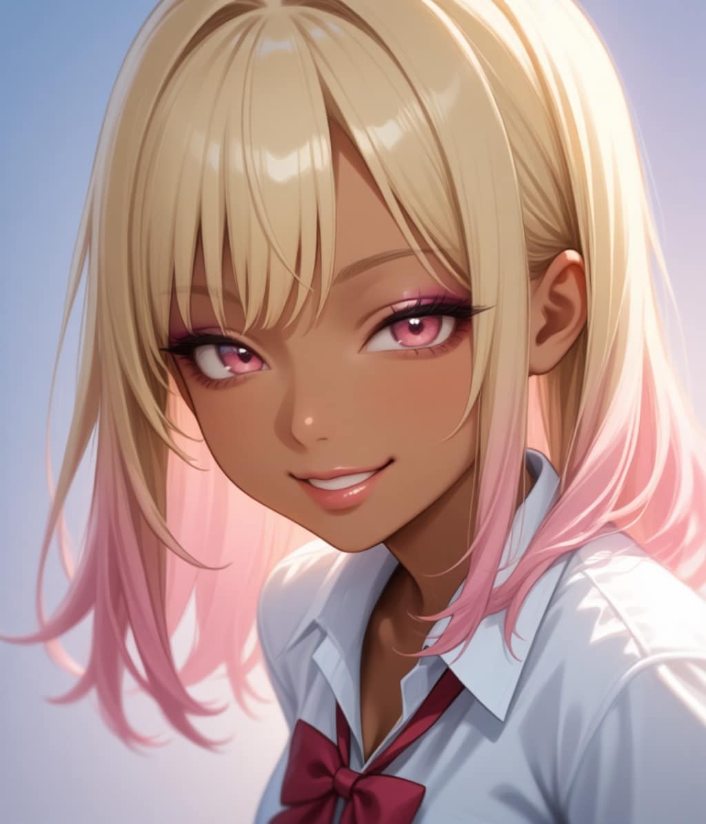 金曜日担当　褐色金髪ギャルちゃん