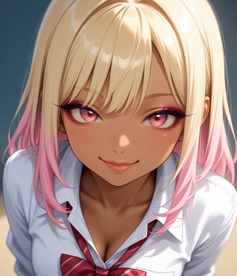 金曜日担当　褐色金髪ギャルちゃん | の人気AIイラスト・グラビア