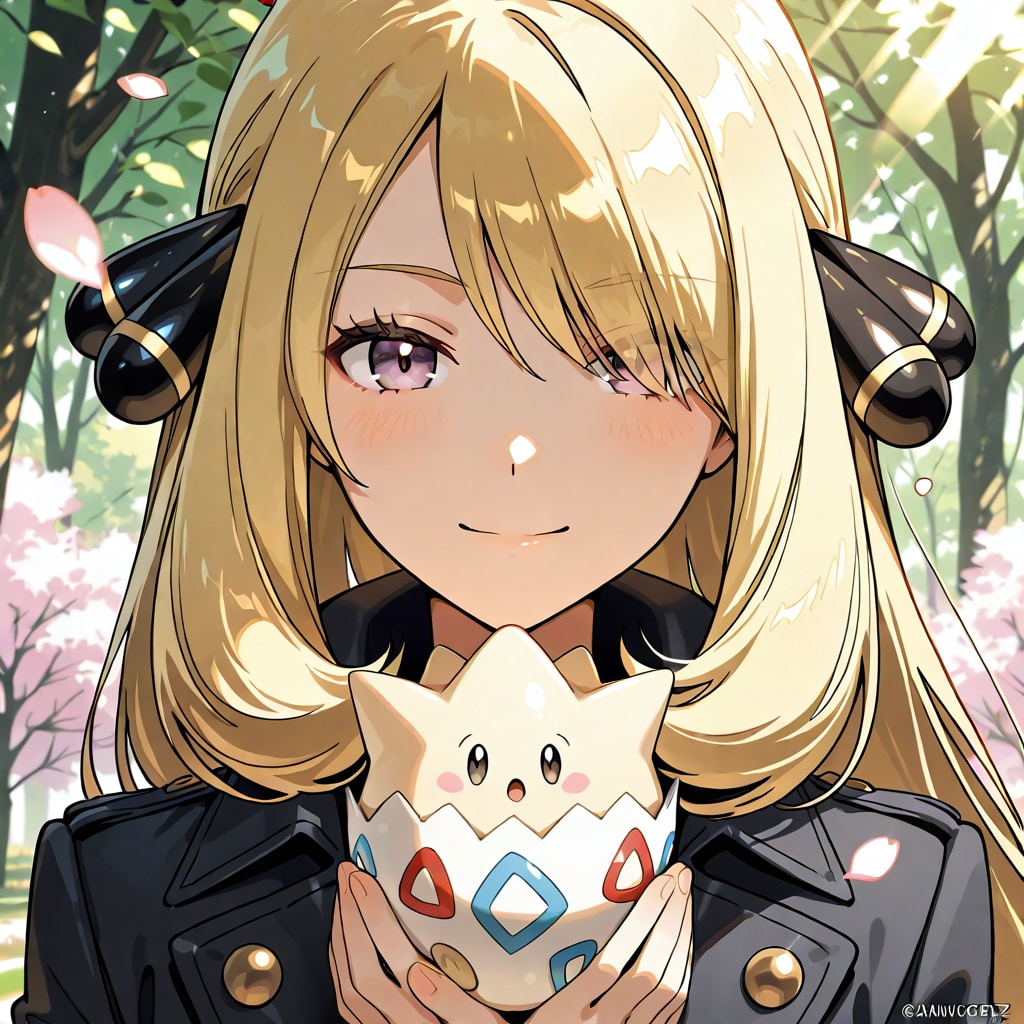 シロナとトゲピー