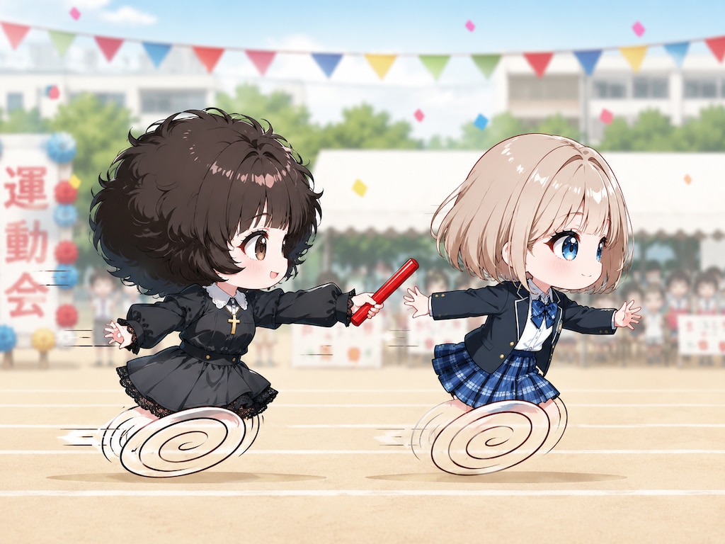 バトンリレー