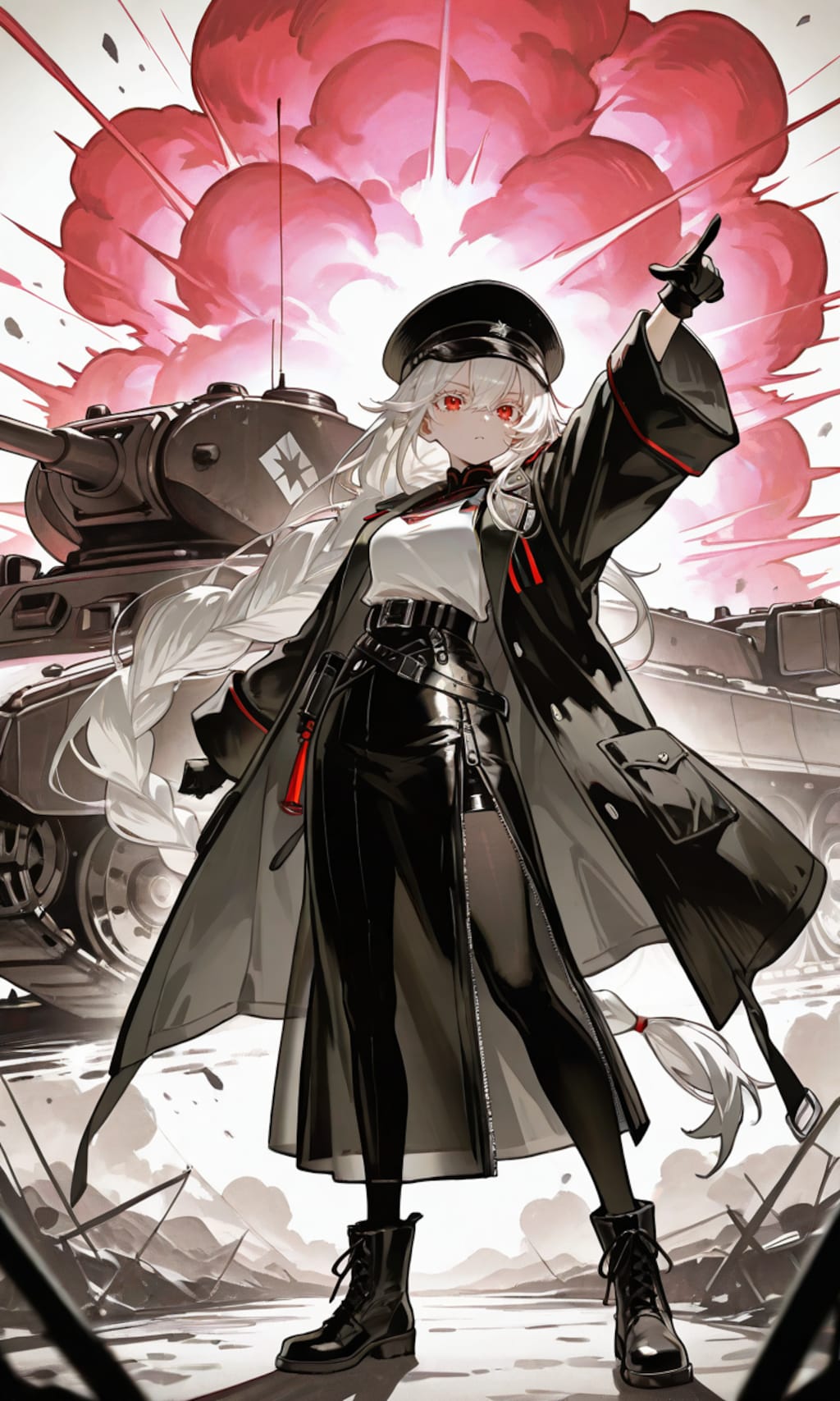 進め！ちちぷい戦車団！