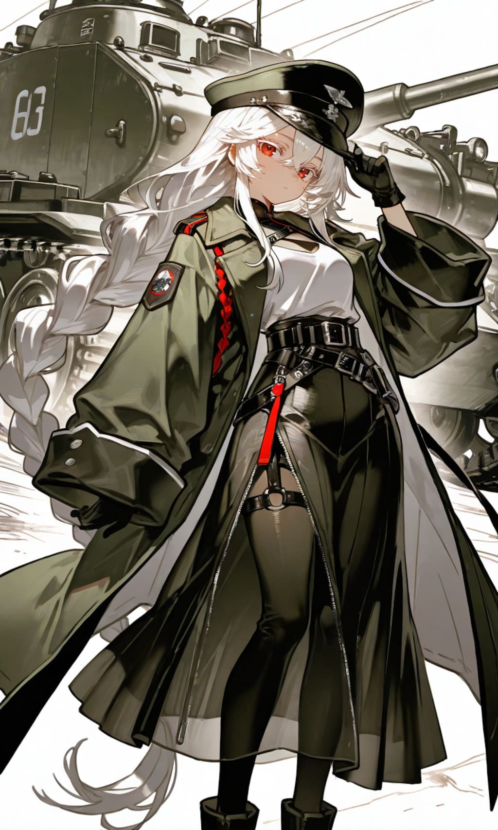 進め！ちちぷい戦車団！