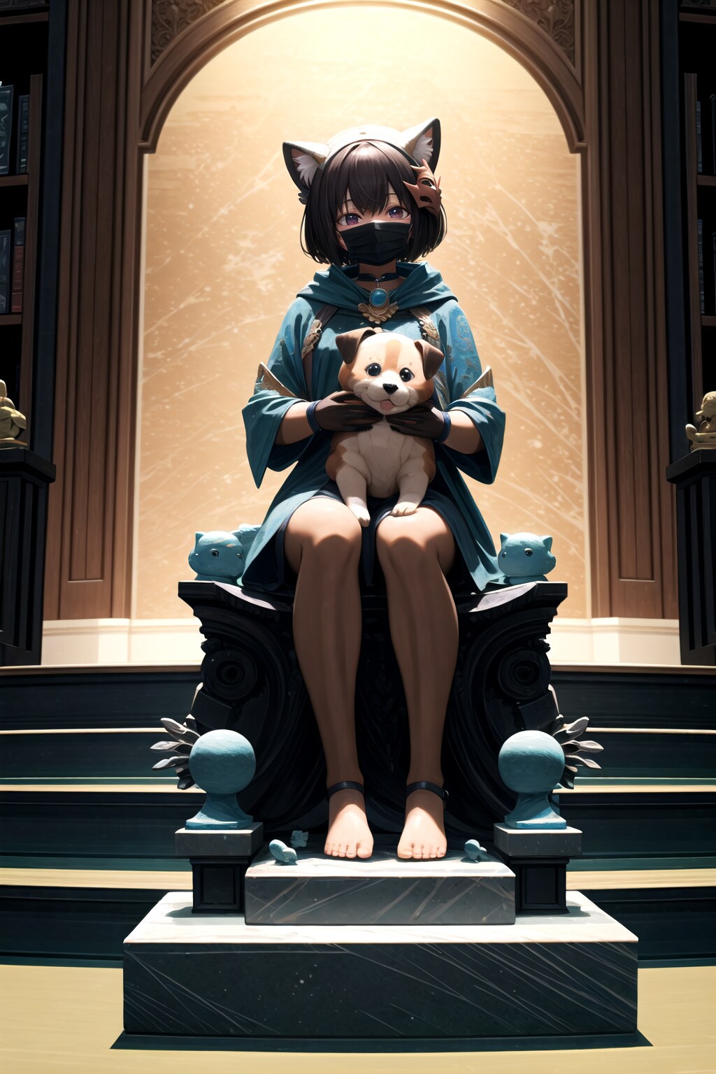我は犬でない。王である。