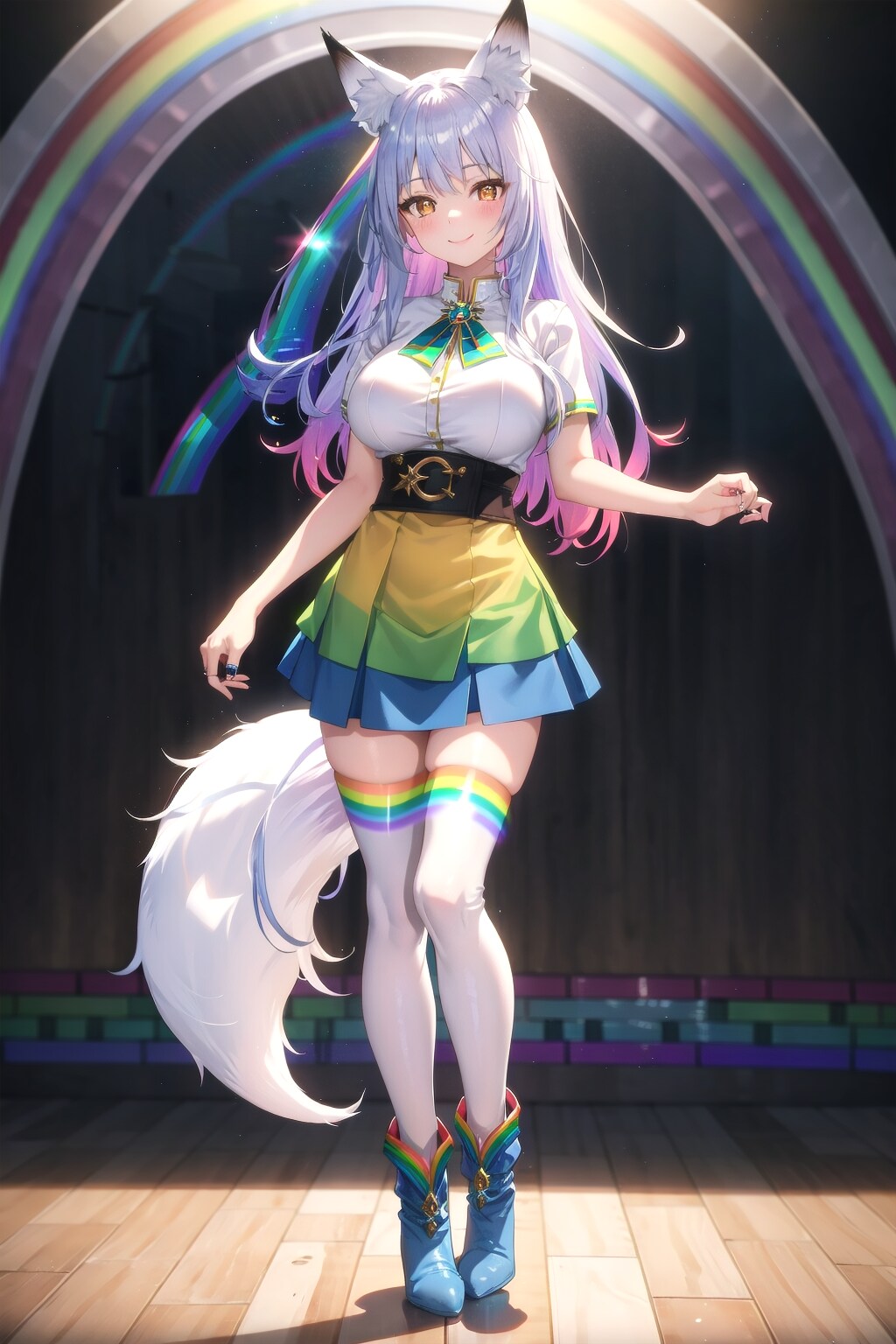 人妻狐耳アイドル