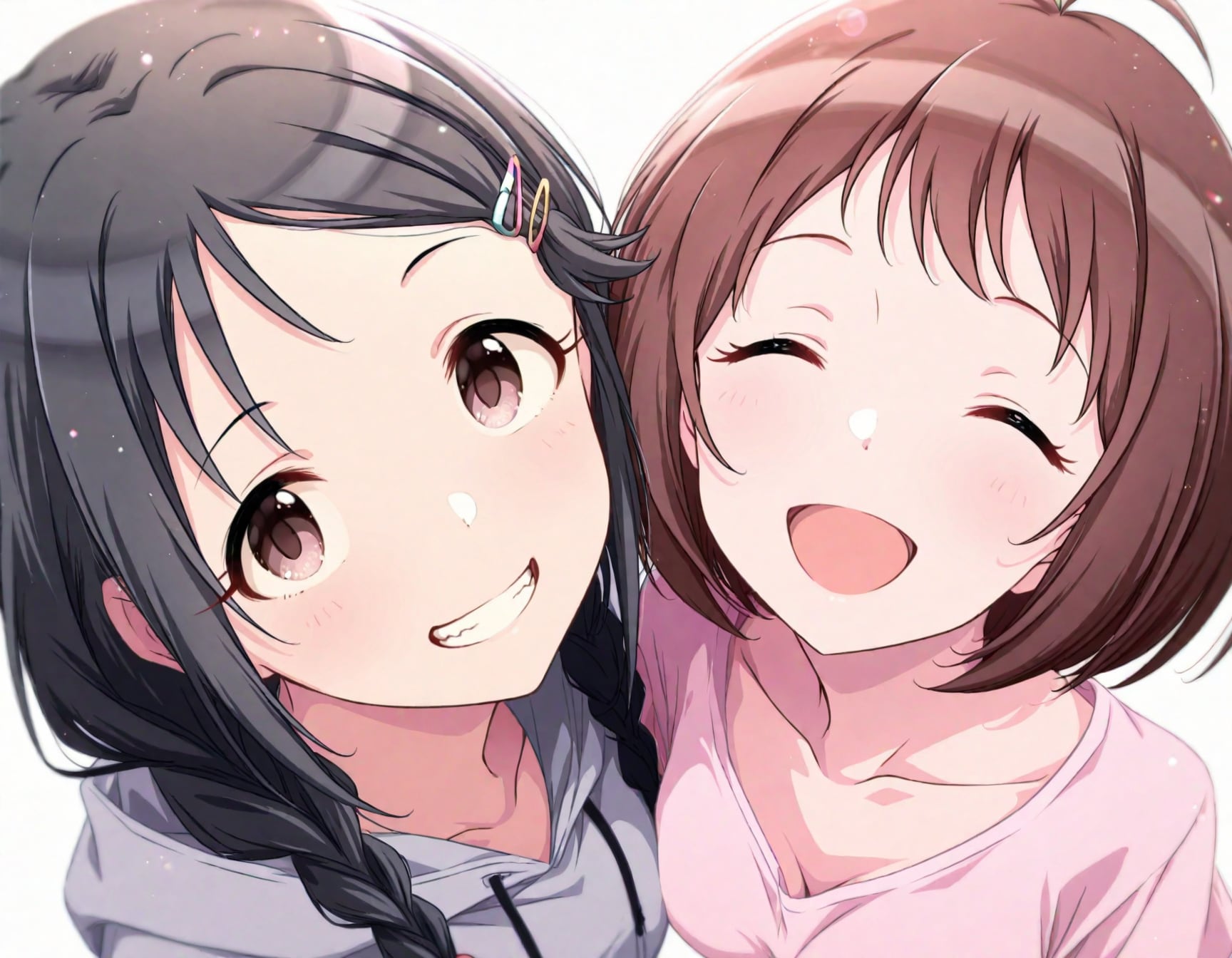 三好紗南 & 日高愛 | の人気AIイラスト・グラビア