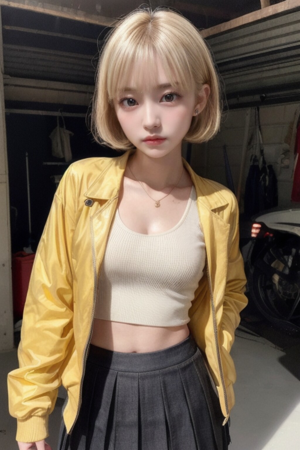 ガレージ大好きっ娘ちゃん