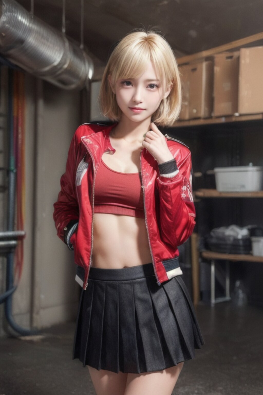 ガレージ大好きっ娘ちゃん
