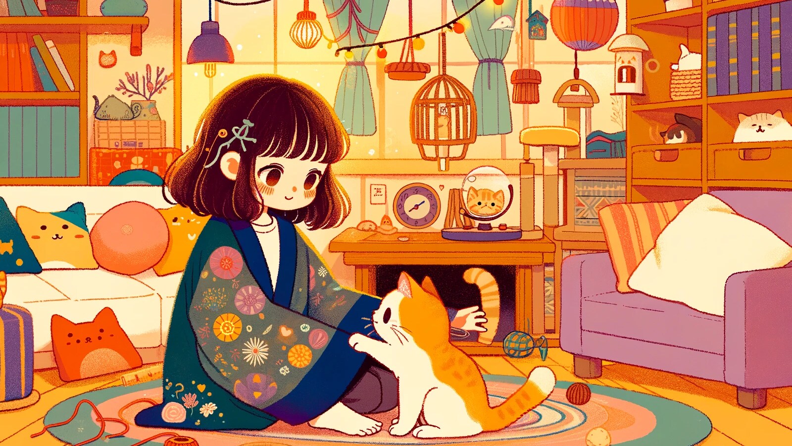 ネコと和解 | の人気AIイラスト・グラビア