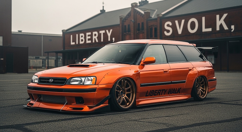 リバティーウォークレガシィツーリングワゴン