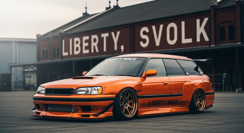 リバティーウォークレガシィツーリングワゴン