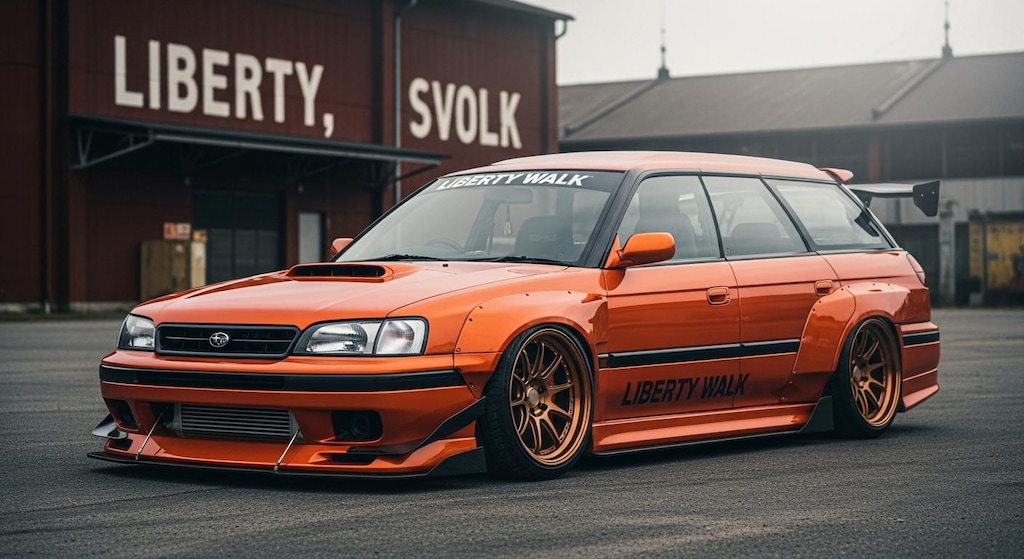 リバティーウォークレガシィツーリングワゴン