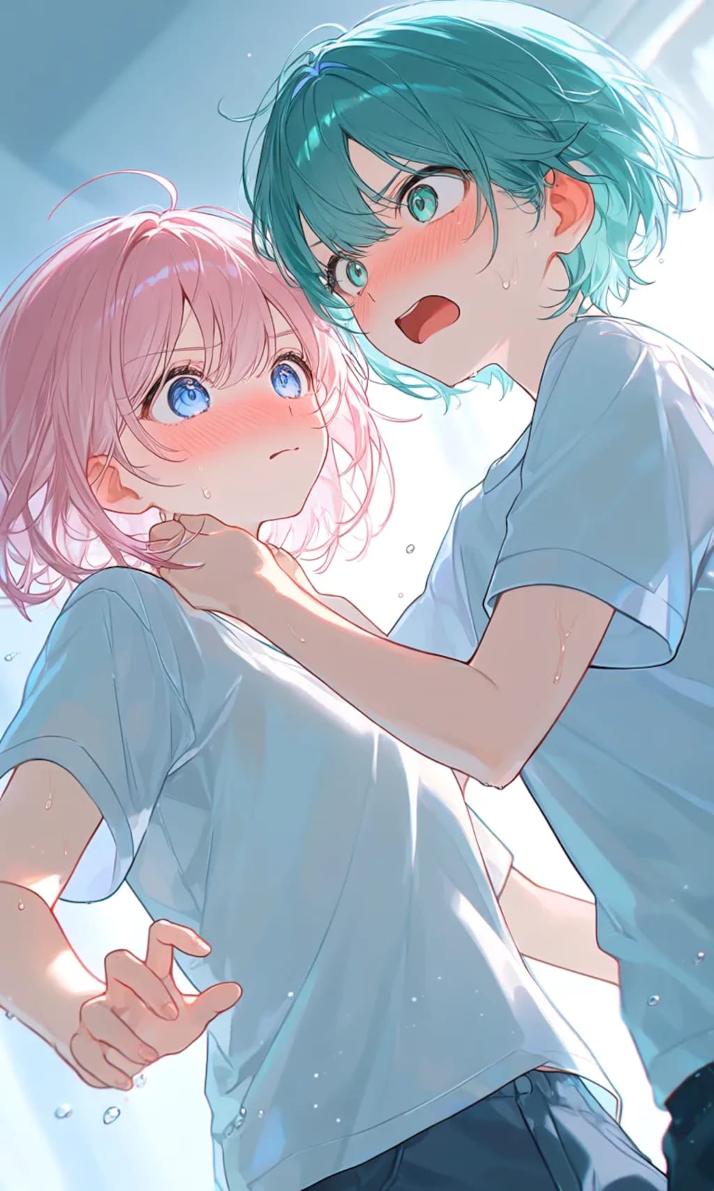 ［リメイク］女の子２人のポーズ集