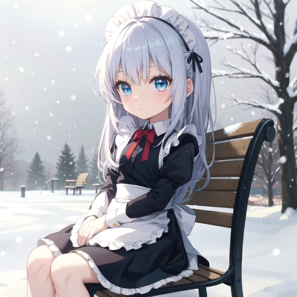 雪女ちびメイド