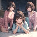 1 week sleepover 〜彼女との時間〜 3枚目