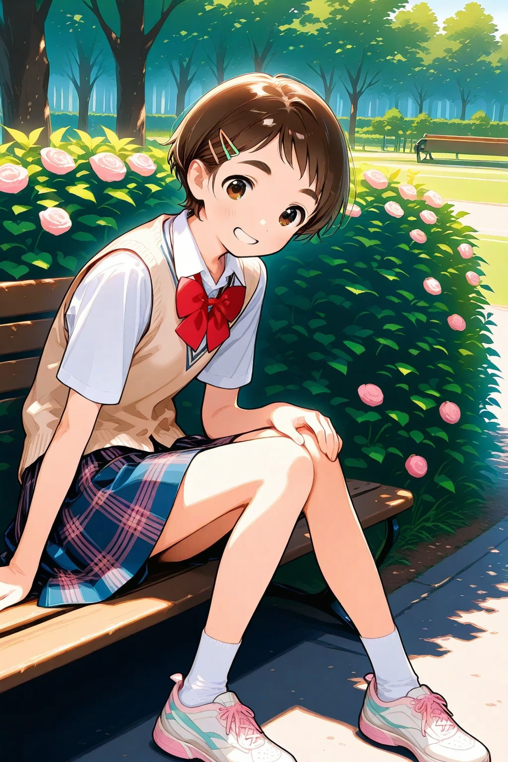 公園のバレー部ちゃん🏐✨
